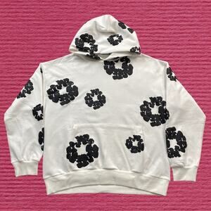 Denim Tears White Hoodie